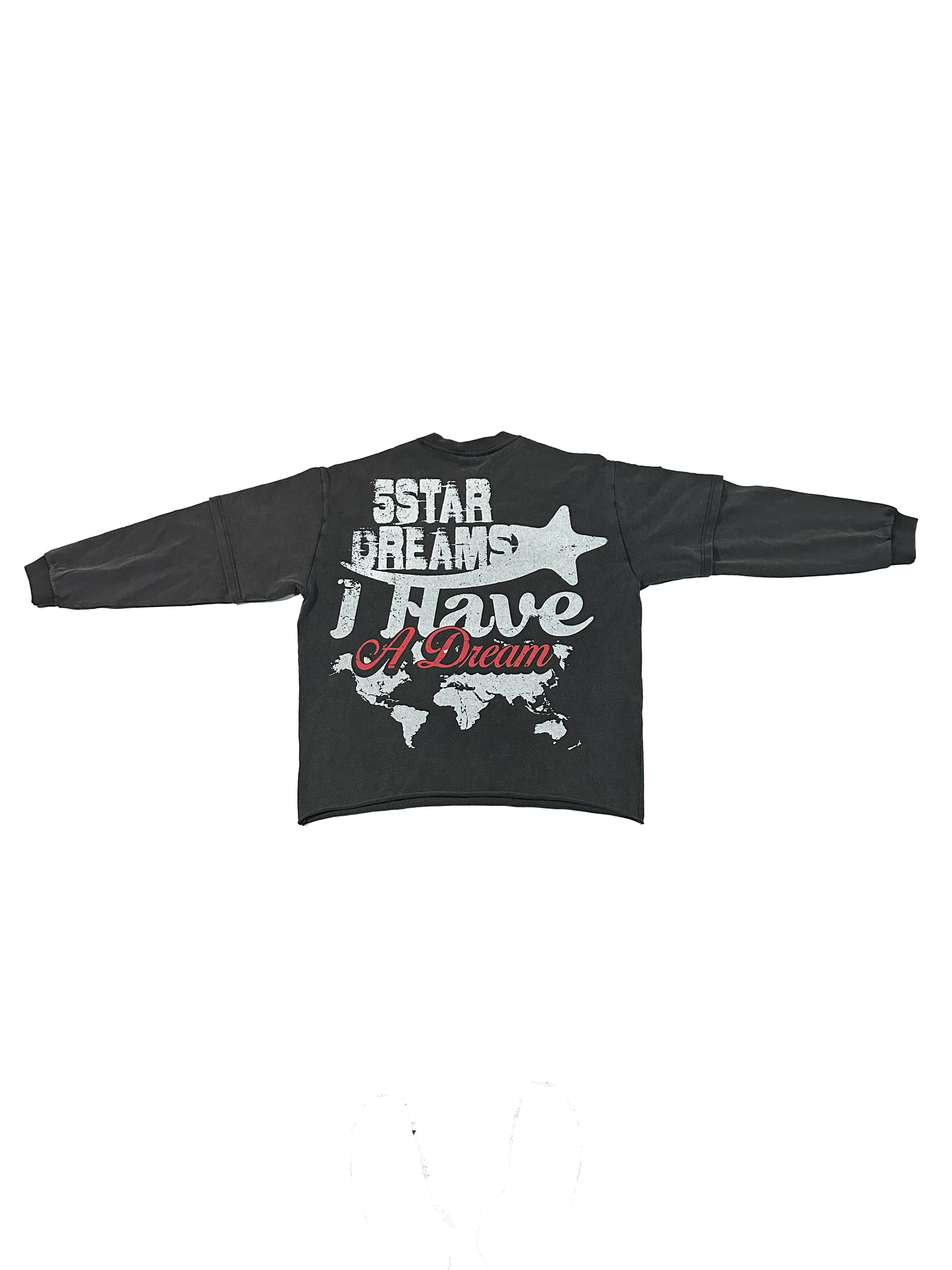 Ash Black "Dream" Double Layer Tee