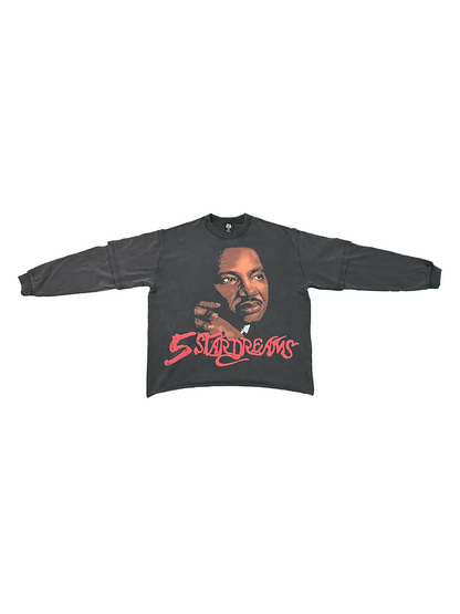 Ash Black "Dream" Double Layer Tee
